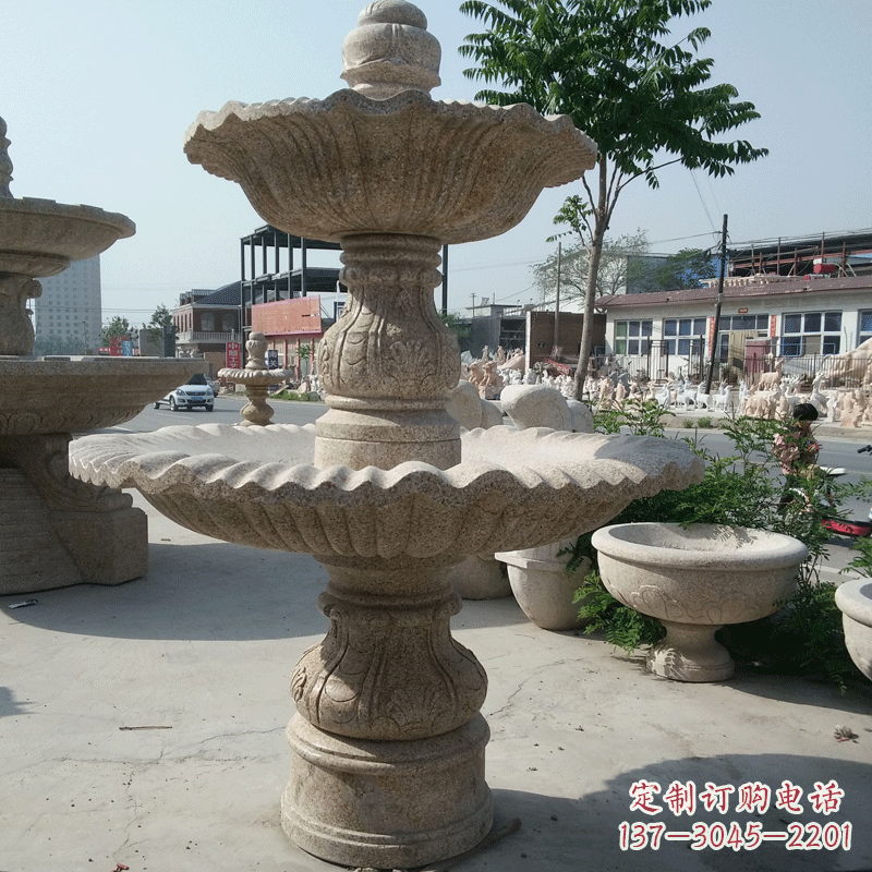 河南砂岩雕塑喷泉