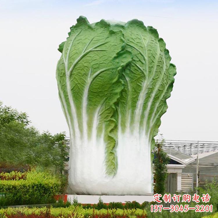 河南白菜雕塑极致精致的艺术装饰