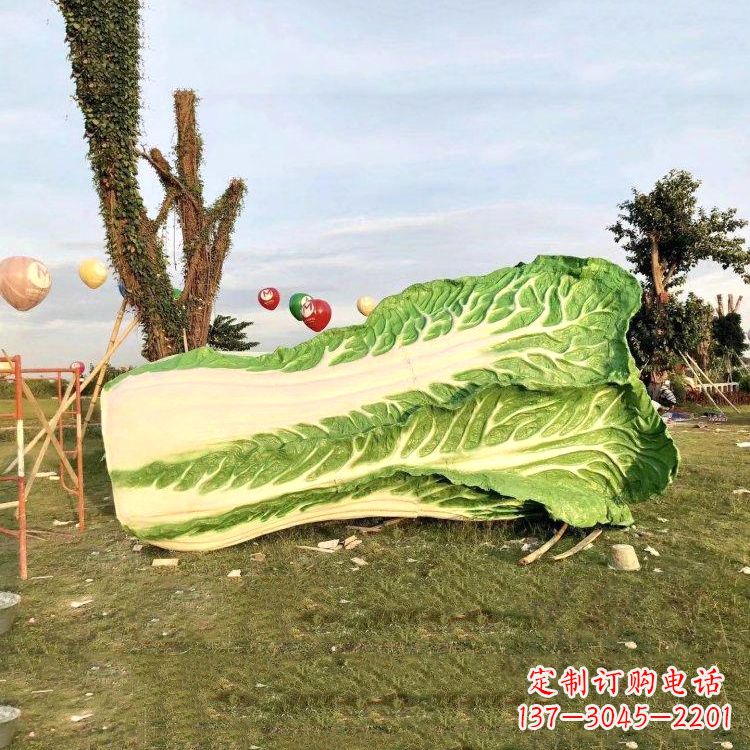 河南玉白菜雕塑