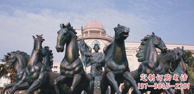 河南阿波罗战车铜雕222
