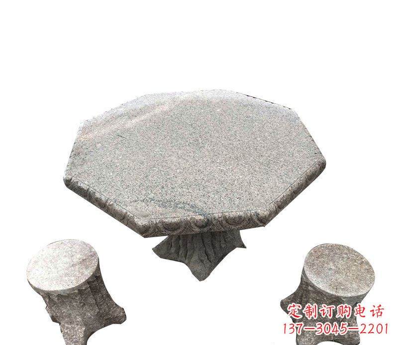 河南八角石桌凳系列