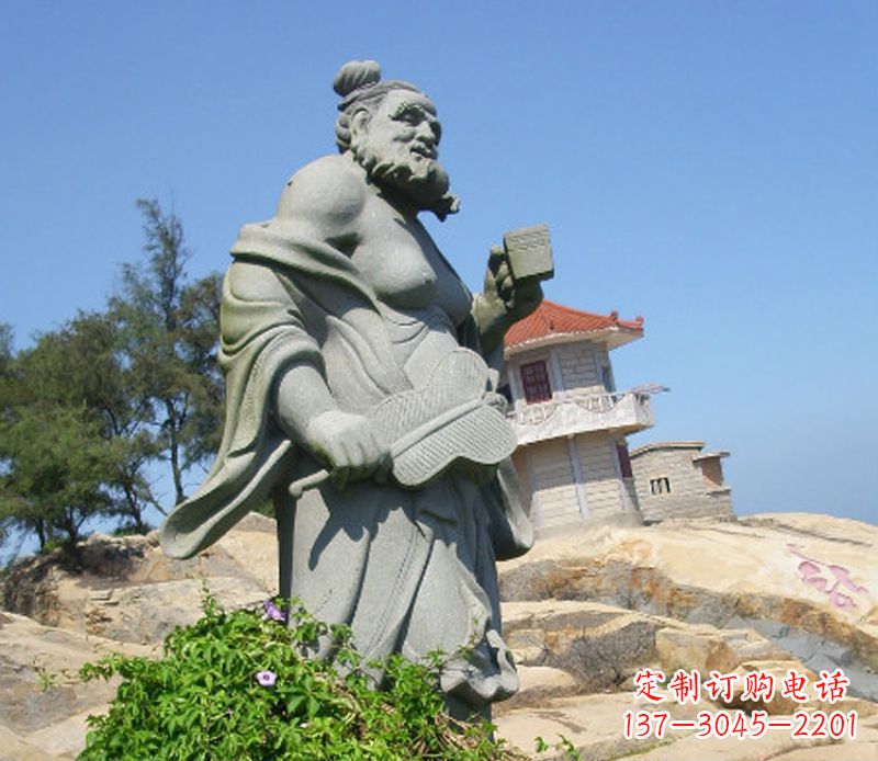 河南八仙汉钟离石雕