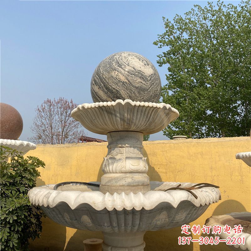河南白龙石喷泉雕塑