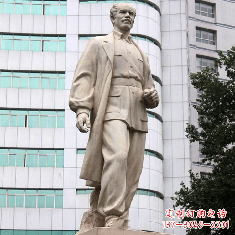 河南白求恩名医雕塑-医院医学院名人石雕
