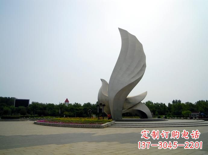 河南北戴河奥林匹克公园鸽子雕像