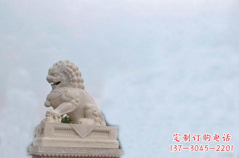 河南北京狮石雕大理石狮子雕塑