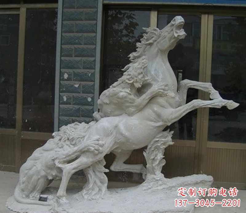 河南奔马石雕