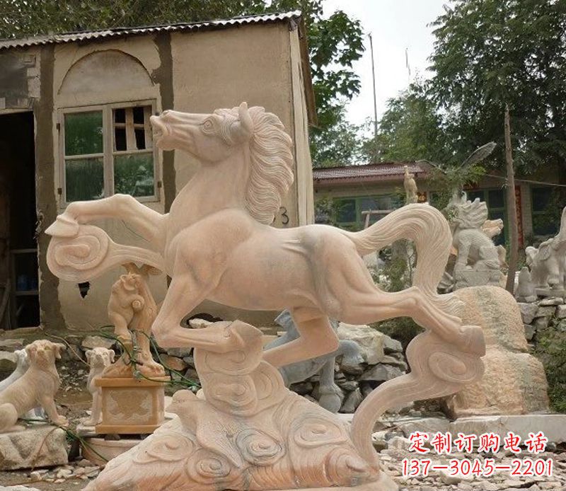 河南石雕大象