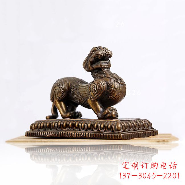 河南狴犴雕塑摆件
