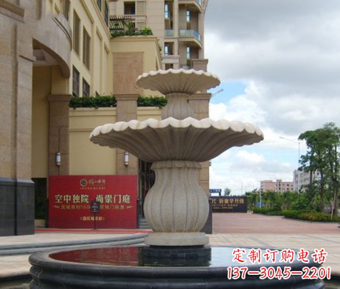 河南别墅景观欧式喷泉石雕 (5)