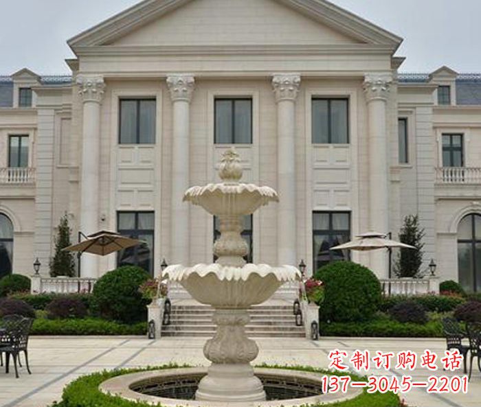 河南别墅景观欧式喷泉石雕_2 (2)
