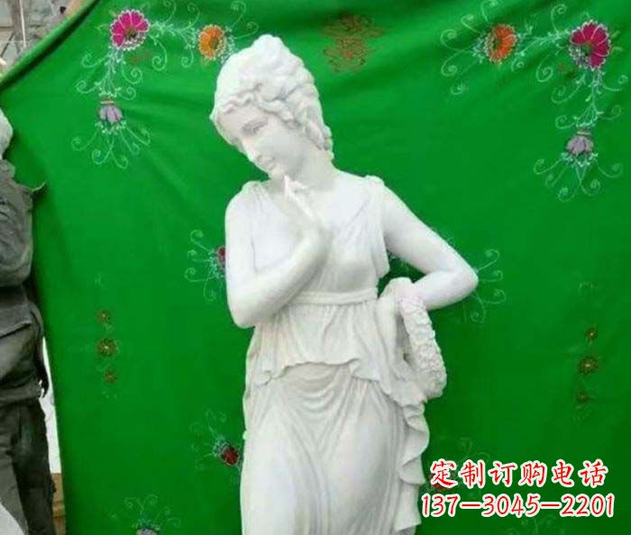 河南别墅景观西方女人石雕