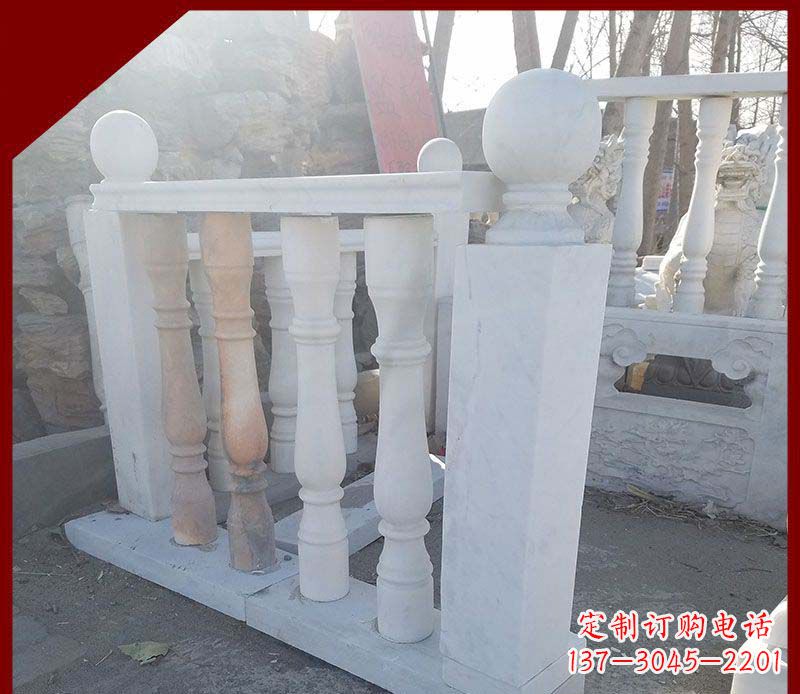 河南别墅石雕栏杆