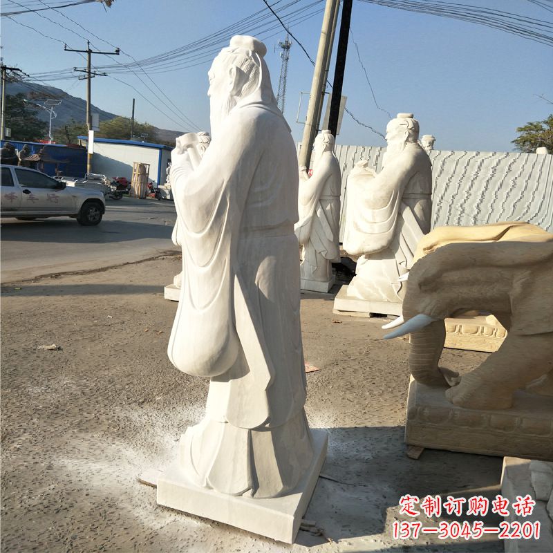 河南玻璃钢雕塑孔子