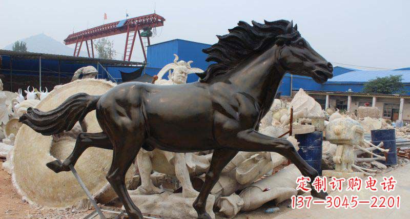 河南玻璃钢动物雕塑——精致而又充满动感