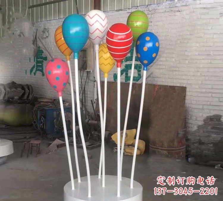 河南玻璃钢仿真彩绘气球