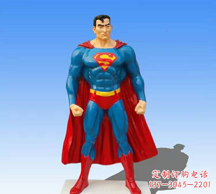 河南玻璃钢仿真超人