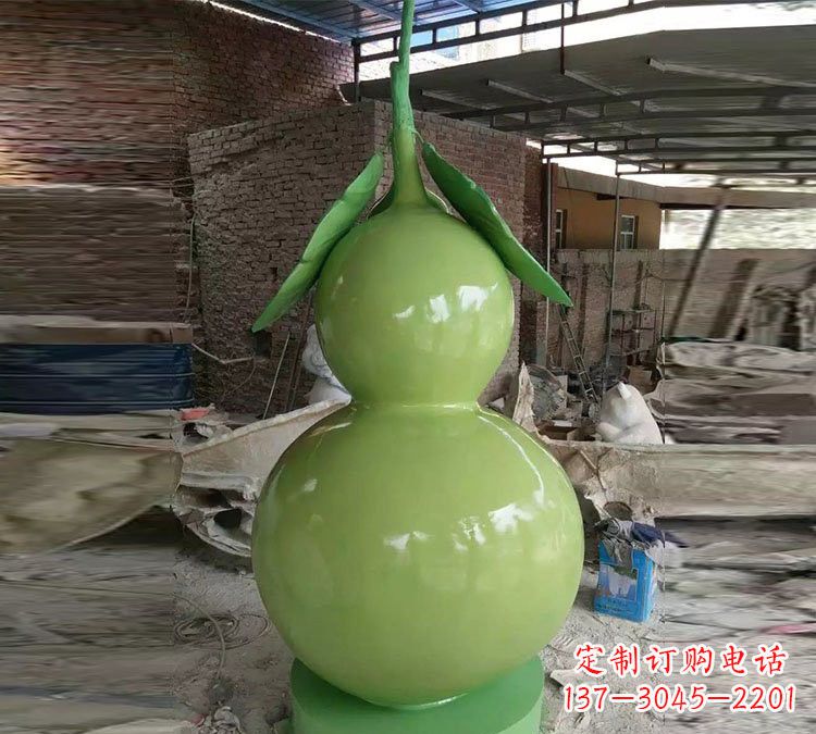 河南玻璃钢葫芦雕塑——艺术中的精美之作
