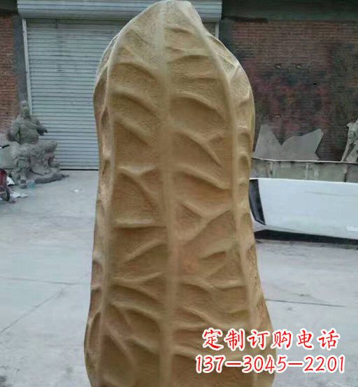 河南玻璃钢仿真花生雕塑