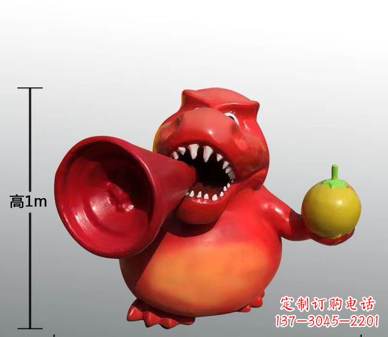 河南玻璃钢卡通动物雕塑