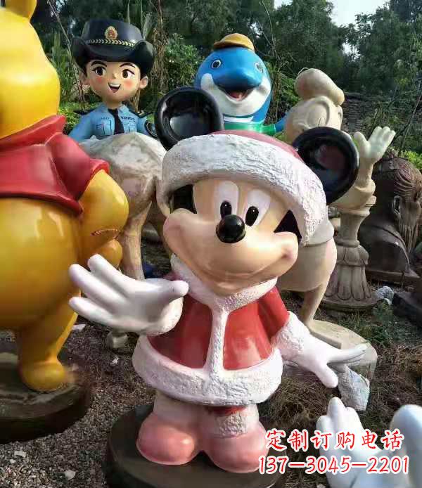 河南玻璃钢制米老鼠雕塑