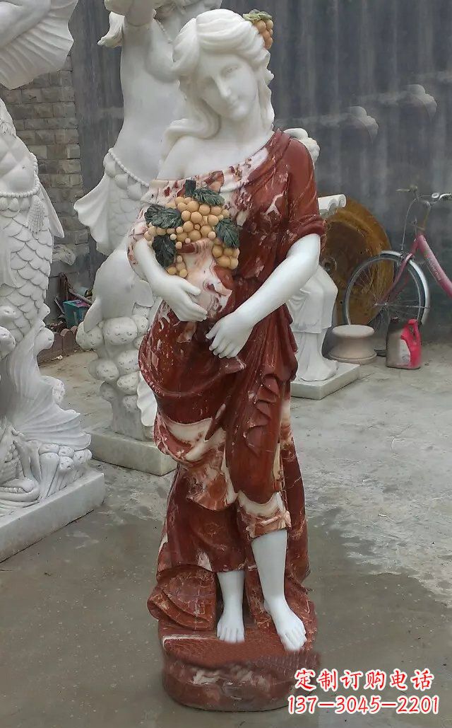 河南玻璃钢之美——女性雕塑