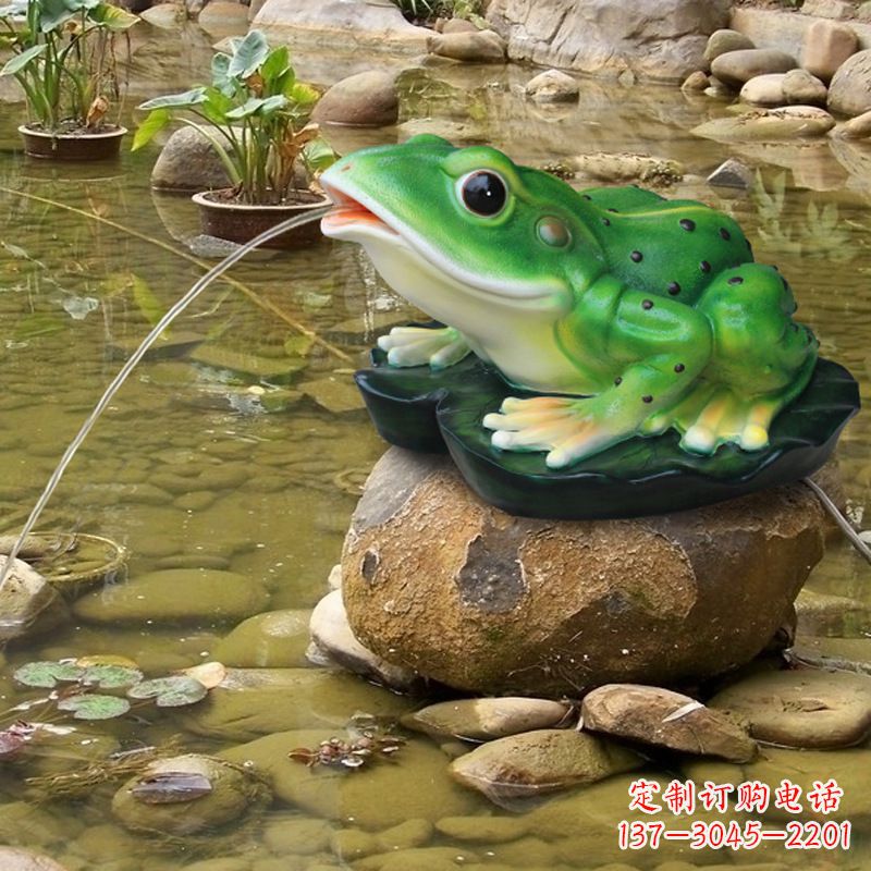 河南玻璃钢青蛙雕塑——艺术与自然的完美结合