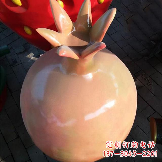 河南石榴雕塑绚丽多彩的艺术瑰宝