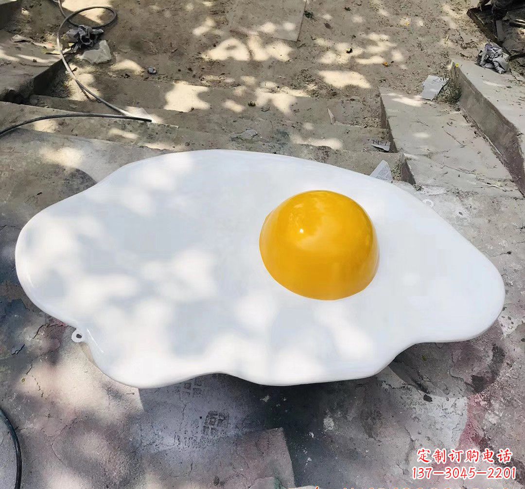 河南玻璃钢鸡蛋雕塑——精美绝伦