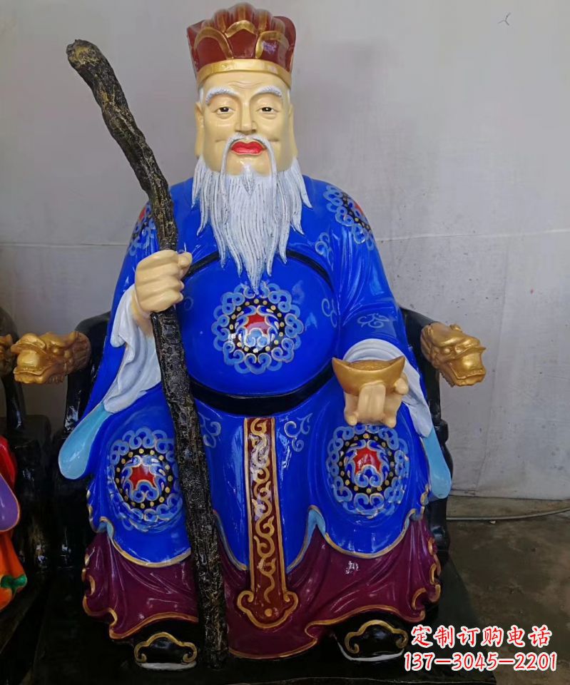 河南玻璃钢制作的神像雕塑