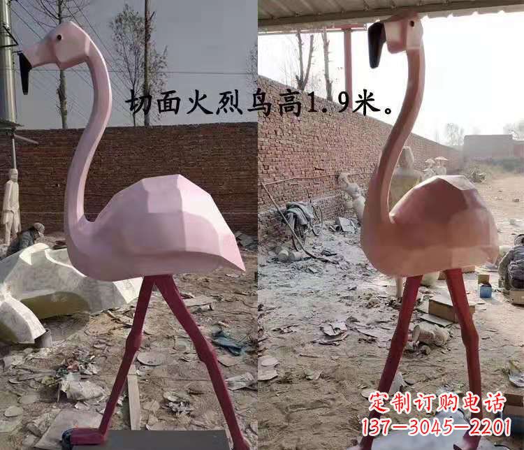 河南玻璃钢仙鹤雕塑——灵动的艺术美学