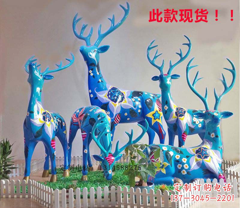 河南不锈钢彩绘动物雕塑——让公园更加美丽