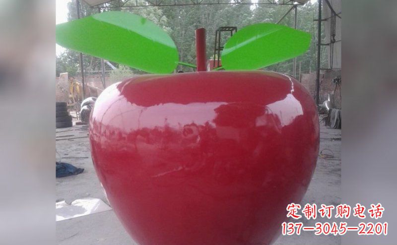 河南不锈钢城市苹果景观