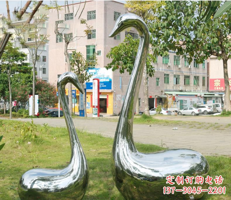 河南不锈钢动物雕塑