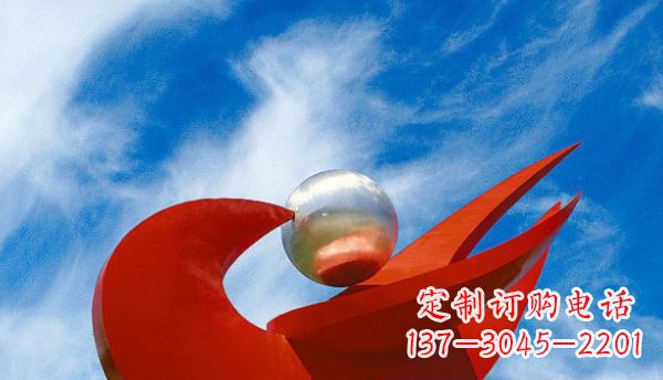 河南不锈钢制作的鸽子雕塑