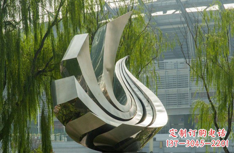 河南不锈钢抽象和平鸽