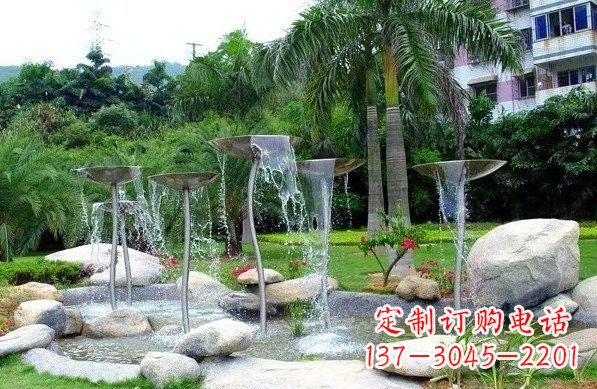 河南不锈钢喷泉雕塑艺术之美