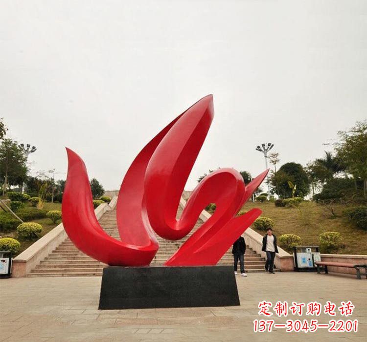 河南不锈钢火苗雕塑艺术之灵感