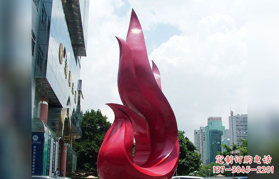 河南不锈钢抽象孔雀广场景观雕塑