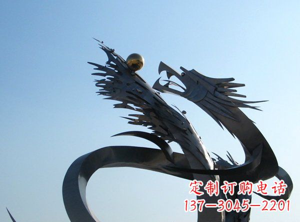 河南不锈钢动物雕塑——精美绝伦
