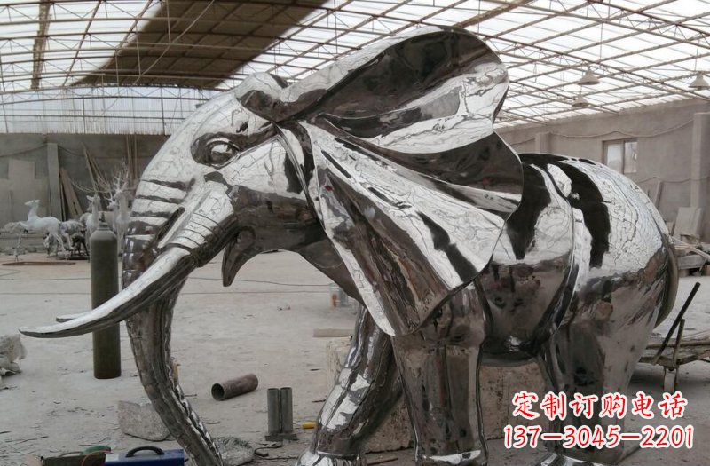 河南不锈钢大象传承与美的结合
