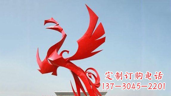 河南不锈钢凤凰雕塑
