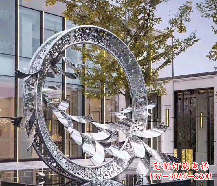 河南大雁雕塑象征着永恒的美丽