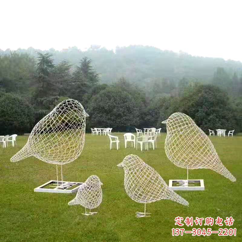 河南精美鸽子雕塑,点缀绿地园林