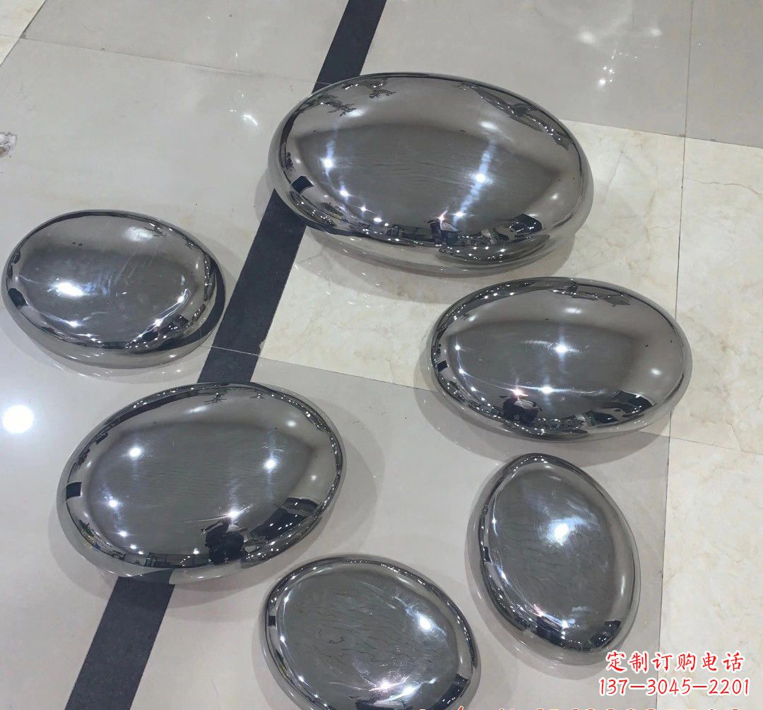 河南不锈钢鹅卵石雕塑精美的艺术瑰宝