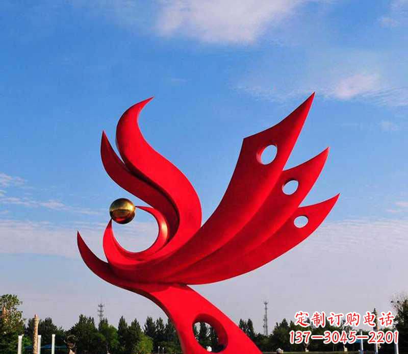 河南不锈钢凤凰灵动传神