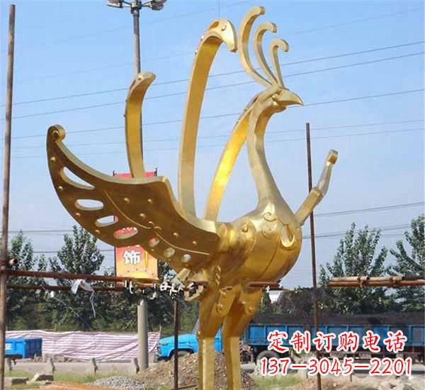 河南不锈钢凤凰雕塑的魅力