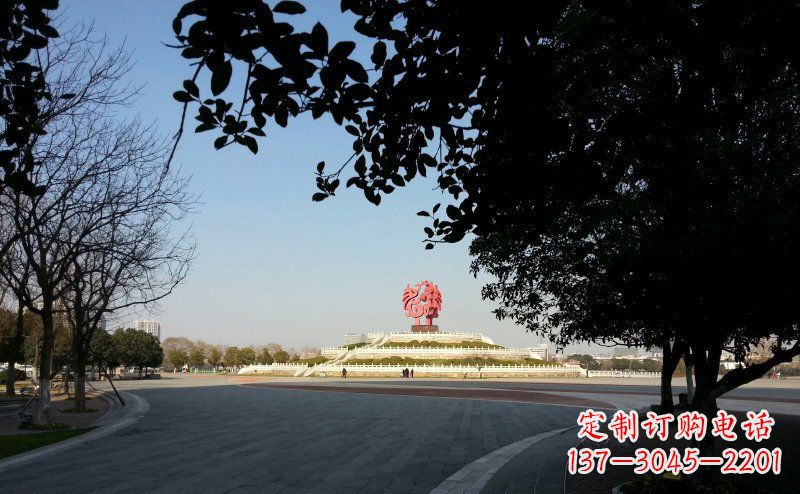 河南不锈钢凤凰雕塑——展现传统文化之美