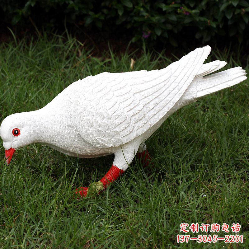 河南不锈钢鸽子主题雕塑