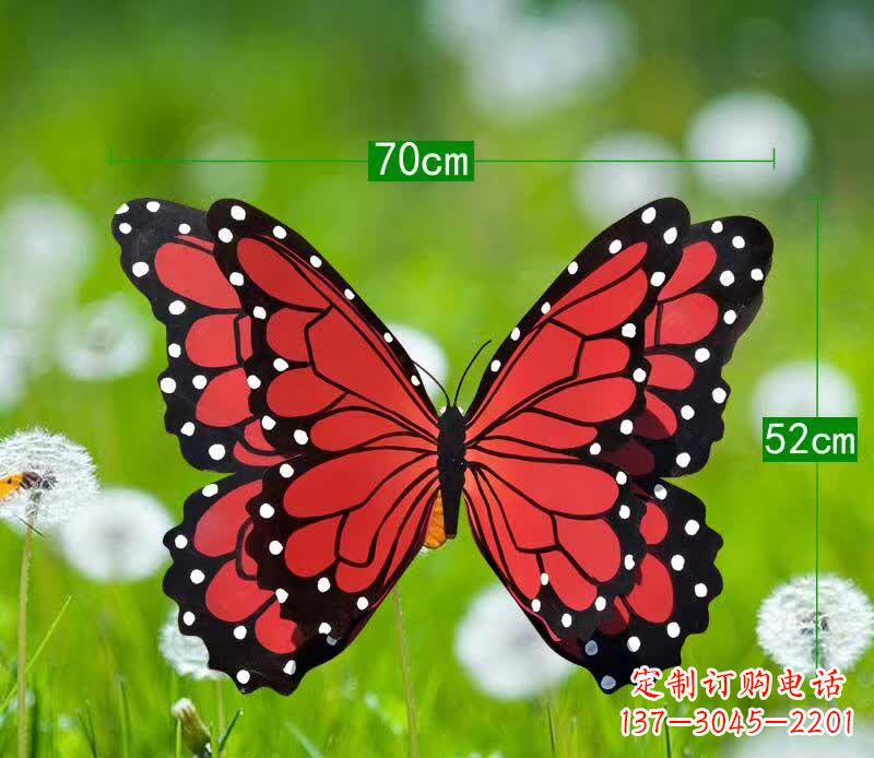 河南精美不锈钢蝴蝶雕塑